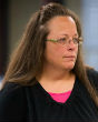 Image of Kim Davis is released from jail.