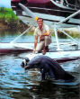 Image of The popular TV series Flipper back in the 1960's.