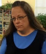 Image of Kentucky Clerk Kim Davis refused to marry same-sex couples based on her religious beliefs. 