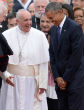 Image of Pope Francis's first visit to the United States