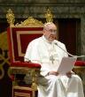 Image of Pope Francis has issued an extraordinary indulgence for all who seek to reconcile with God. 