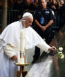 Image of Pope Francis's first visit to the United States includes a visit to the 9/11 memorial