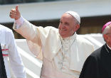 Image of The arrival of Pope Francis