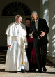 Image of President Obama with Pope Francis during the pontiffs visit to the U.S.