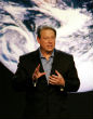 Image of Al Gore leads environmental training prior to Paris climate change talks.