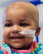 Image of Layla Richards survived an aggressive form of leukaemia after being treated with genetically engineered immune cells (GOSH/PA).
