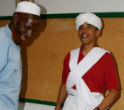 Image of Obama participated in Muslim education and ceremonies. It's a stretch to think he is free of the Muslim label. 