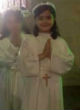 Image of Mirna, 'the Chaldean Princess of Babylon,' and her family fled ISIS after the terrorists threatened to kidnap her (comisarul).