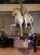 Image of Statues were covered in advance of Rouhani's visit to Rome, but not all of them. 