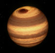 Image of The orbit of Planet X has been inferred from how it affects other bodies, in the distant solar system. 