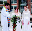 Image of The Episcopal Church in the United States has long been at odds with the Anglican Communion over same-sex unions. 