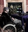 Image of Rosemary Johnson suffered brain damage and was unable to play her violin - until now (Plymouth University).