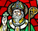 Image of St. Patrick is the patron saint of Ireland. 