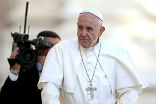 Image of Pope Francis has changed financial rules regarding the recognition of saints. 