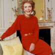 Image of Nancy Reagan, actress and former first lady, has passed away. She was 94.