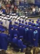 Image of East Liverpool's class of 2016 recited The Lord's Prayer at graduation ceremony against an atheist hate group's attempts to silence them (Bob Hill/Screenshot).