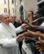Image of Pope Francis hailed London's first Muslim mayor as a step in the right direction (Pinterest).