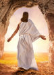 Image of Pope Francis says the new saints mirror the power of Jesus' resurrection (YouTube).