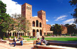 Image of UCLA is on lockdown. 