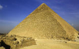 Image of The Great Pyramid is the largest, most elaborate of all the Egyptian pyramids. 