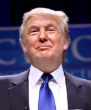 Image of Donald Trump is the people's choice for president. 