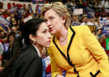 Image of Clinton's promotion of Abedin reveals she cares little about the people she claims to care about. 