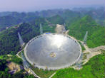 Image of The FAST is the world's largest radio telescope. 
