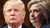 Image of Donald Trump, Presidential candidate of the Republican Party. Hillary Clinton, Presidential candidate of the Democratic Party. 