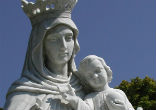 Image of The Christ child's head had to be completely remade (not pictured)?