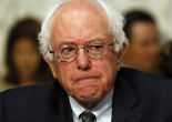 Image of Bernie Sanders warned Clinton was too cozy with Wall Street, a charge she denied. Now Sanders has been vindicated by WikiLeaks. 