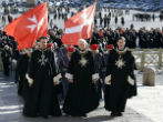Image of The Order of Malta are an ancient order of Catholic knights who still perform charitable work today. 