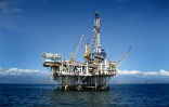 Image of Obama has banned offshore drilling from several sites off the coast. Trump will not be able to  undo the order, thanks to a 1953 law. 