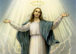 Image of Pope Francis leads a Hail Mary on behalf of Italy's disaster victims.