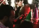 Image of People were pictured celebrating moments before the gunman opened fire.