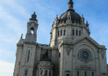 Image of Cathedral custodian Nathan Robert Leonhardt discovered a newborn on the steps of St. Paul (Shari L. Gross).