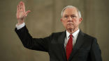 Image of Jeff Sessions is our new Attorney General. Will he investigate the Clintons?