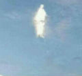 Image of Residents of Tonga reported seeing a miraculous cloud in the heavens.