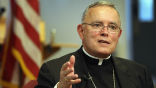 Image of Archbishop Chaput of the Archdiocese of Philadelphia discussed media hostility to Donald Trump and how it is dividing Americans against one another.
