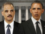 Image of Eric Holder and Barack Obama are ready to team up again. 