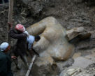 Image of The statue of Ramses II will be repaired and put on display. 