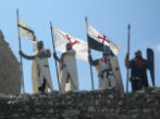 Image of The Knights Templar were a religious military order who not only fought, but also built fortresses and pioneered banking. 