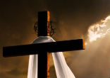 Holy Week invites us to let go of self and embrace the Lord anew through continuing conversion. Image of Holy Week invites us to let go of self and embrace the Lord anew through continuing conversion.