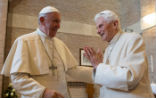 Image of Pope Emeritus Benedict turned 90 on Easter Sunday.