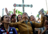 Image of Coptic Christians make up a large religious minority. 