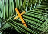 Image of Pope Francis shares special message during Palm Sunday Mass.