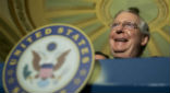 Image of Mitch McConnell may enjoy a short term victory now, but what will happen later if the White House and Senate fall into liberal hands?