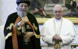Image of Pope Francis will meet with Pope Tawadros II of Alexandria.
