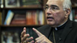 Image of Bishop Joe Vasquez has praised the bill which aids in the fight against human trafficking. 
