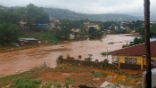 Image of Flooding has caused a massive in Sierra Leone which has killed hundreds of people. 