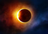 Image of The eclipse has no meaning, other than the Moon passing in front of the Sun from the perspective of a person on Earth. 
